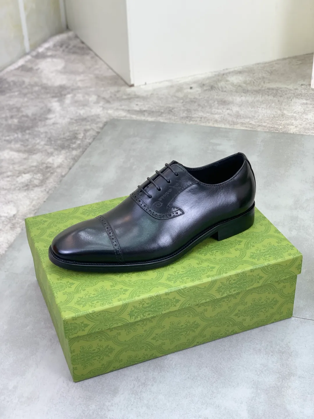 Men's Men's Shoes 💰P560 [New Style] 💰💎💎💎 [Gucci] GUCCI high-end men's formal business leather shoes, original order 1:1! Original imported high-end calfskin, original metal buckle, imported first-layer pigskin lining for feet, original high-end outsole, men's shoe size: 38-44